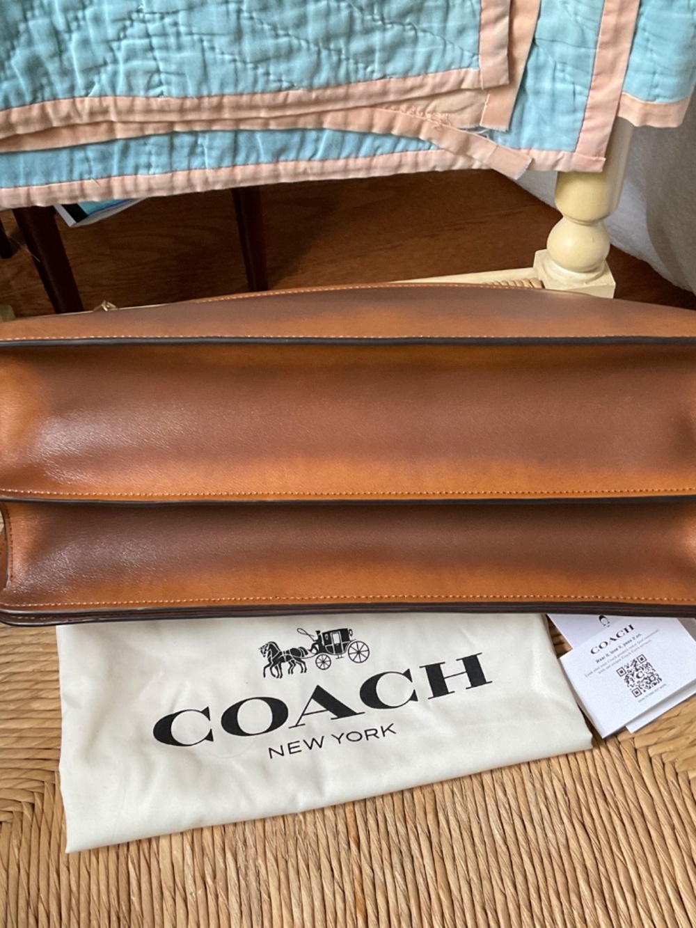 Coach Tabby 36 Brown loved leather - Picture 3 of 7